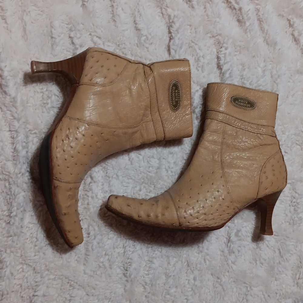 White Diamonds real letter bootie